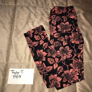 Lularoe OS leggings EUC